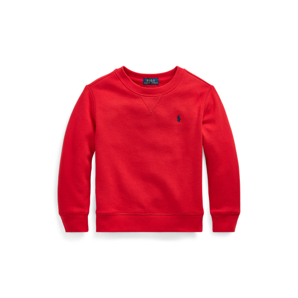 폴로 랄프로렌 남아용 포니 자수 맨투맨 - 레드 Polo Ralph Lauren Cotton-Blend-Fleece Sweatshirt 492744