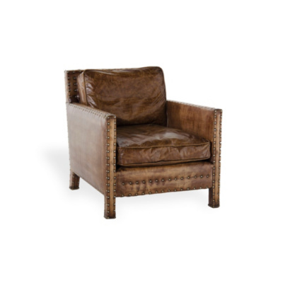 Nailhead Club Chair Chairs Ottomans Furniture Products