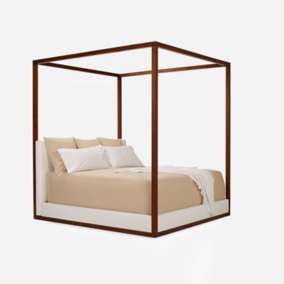 Desert Modern Canopy Bed - Beds 