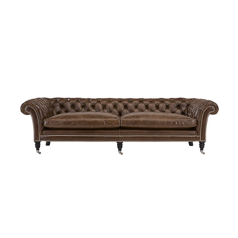 Brook Street Tufted Sofa Sofas, Ralph Lauren Leather Couch