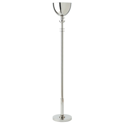 Layne Torchiere Floor Lamp In Polished, Torchiere Table Lamps