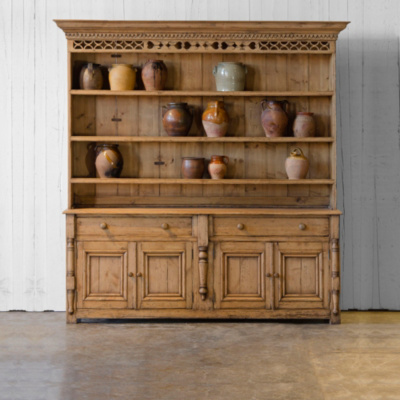 Pine Buffet Cabinet - Antique Pine 
