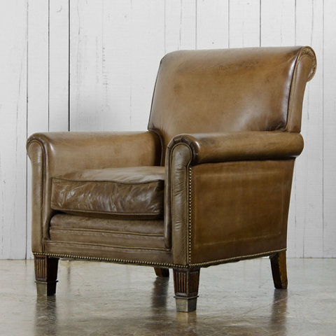 Leather Club Chair Furniture, Club Chair Leather
