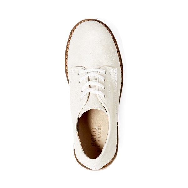 Polo Ralph Lauren Barton Suede Oxford In Casted Dirty Buck