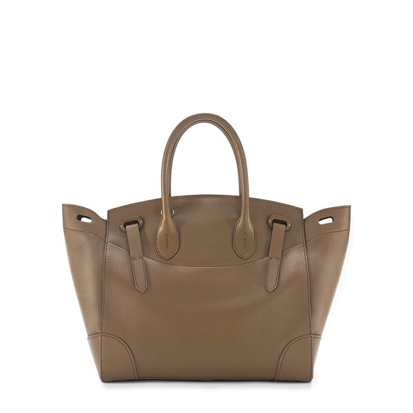 Ralph Lauren Collection Truffelkleurige nappaleren Soft Ricky 33 3