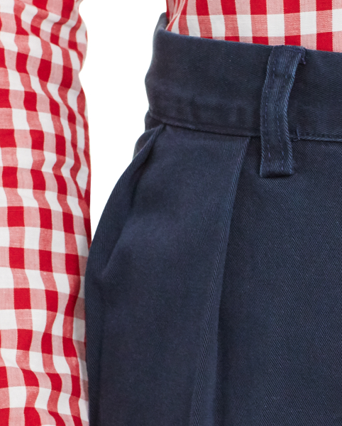 polo pleated pants