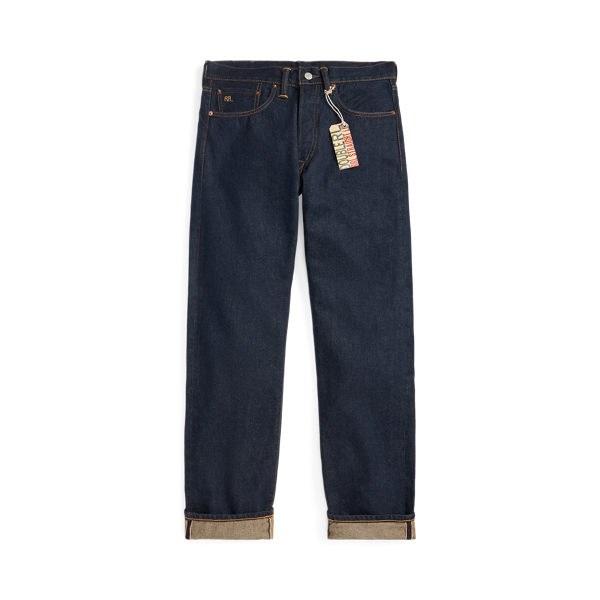 Straight Fit Once-Washed Selvedge Jean