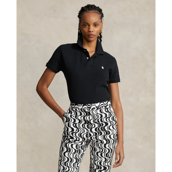 women's mesh polo shirts