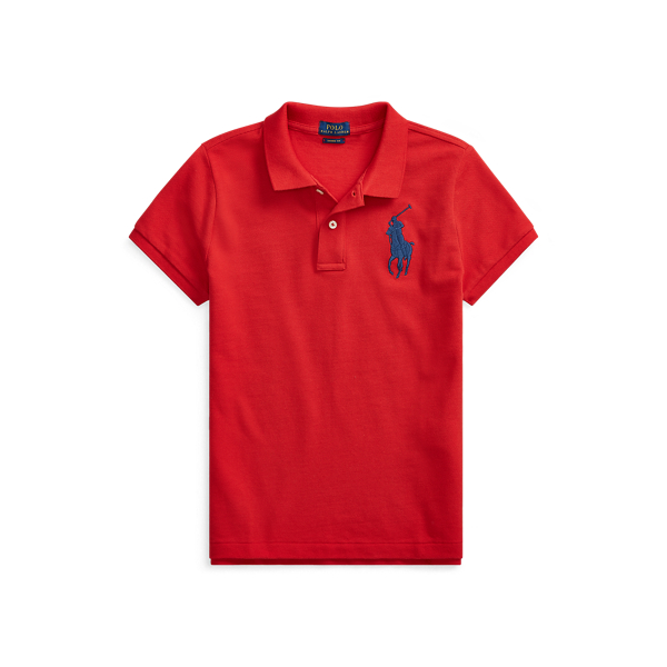 womens red ralph lauren polo shirt