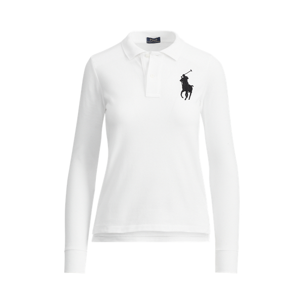 women's long sleeve ralph lauren polo shirts