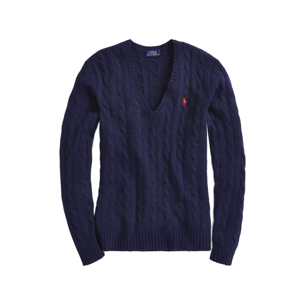 Pull en laine et cachemire torsadé