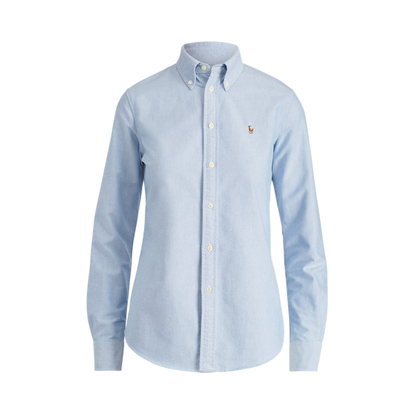 Women's Custom Fit Cotton Oxford Shirt 