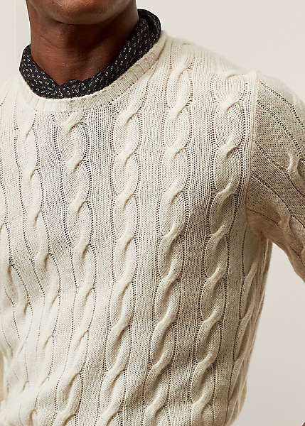 Shop Ralph Lauren Cable-knit Cashmere Sweater In Nautical Green