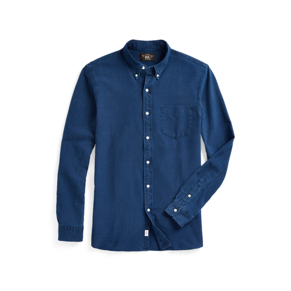 Chemise Oxford indigo