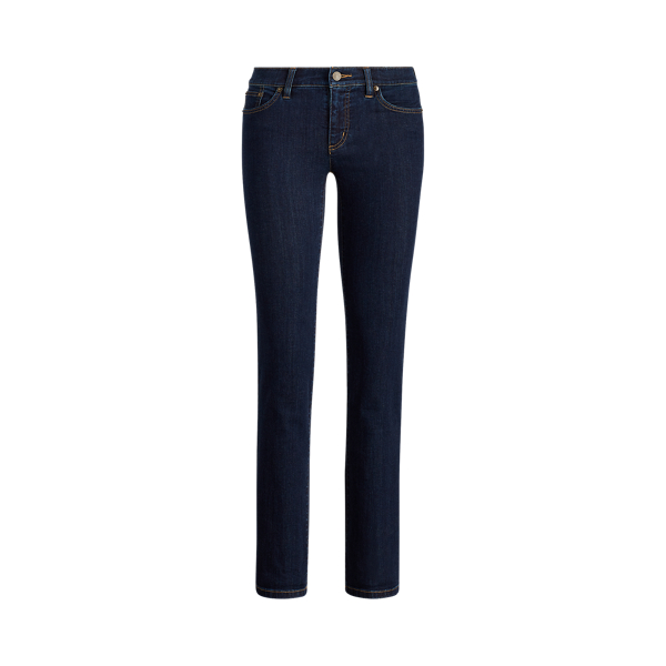 ralph lauren women's classic straight leg jeans