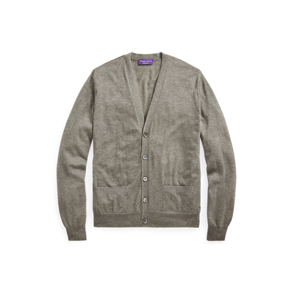 Cardigan col en V cachemire