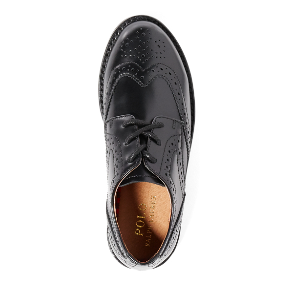 BOYS 1.5-6 YEARS Leather Wingtip Oxford Shoe 4