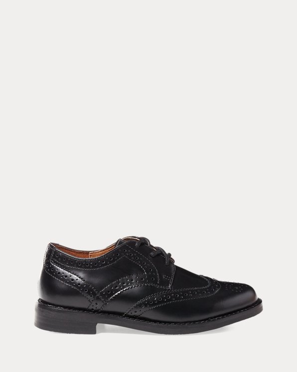 Leather Wingtip Oxford Shoe