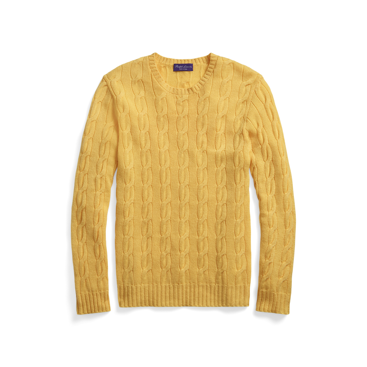 Cable-Knit Cashmere Sweater | Crewneck Sweaters | Ralph Lauren