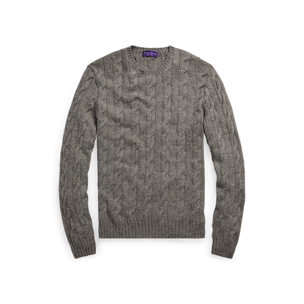 Pull en cachemire torsadé