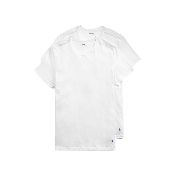 Lot de deux t-shirts à col rond