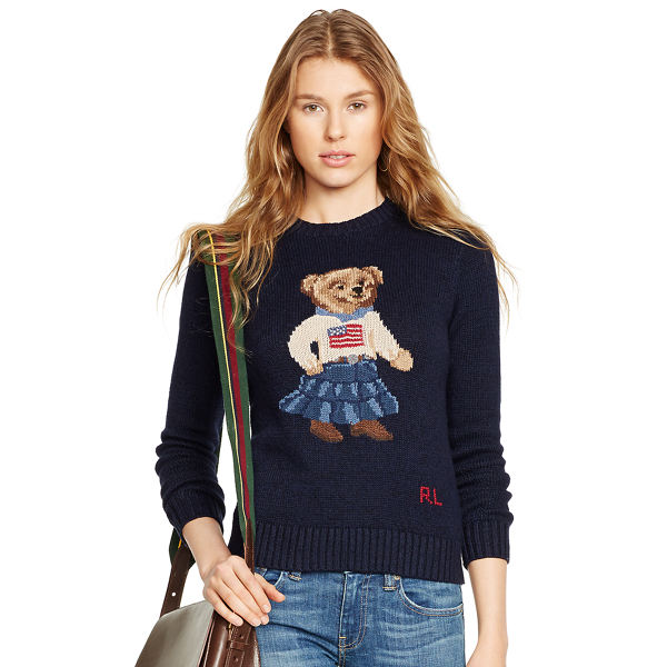 polo ralph lauren bear sweater