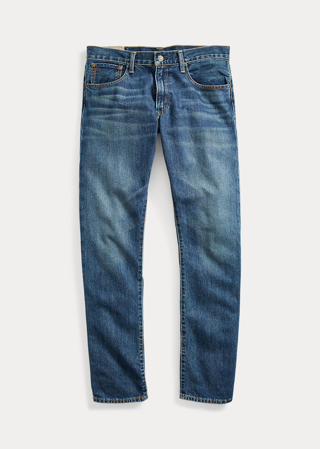 Ralph Lauren Uomo Abbigliamento Pantaloni e jeans Jeans Jeans straight Jeans Varick Slim Straight invecchiati 