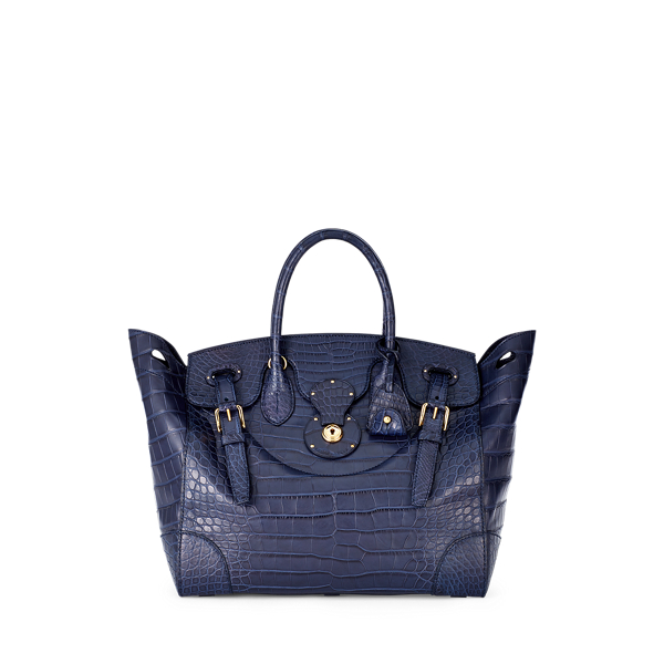 ralph lauren ricky bag alligator