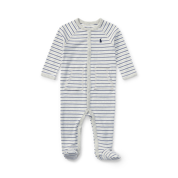 Striped Cotton Coverall