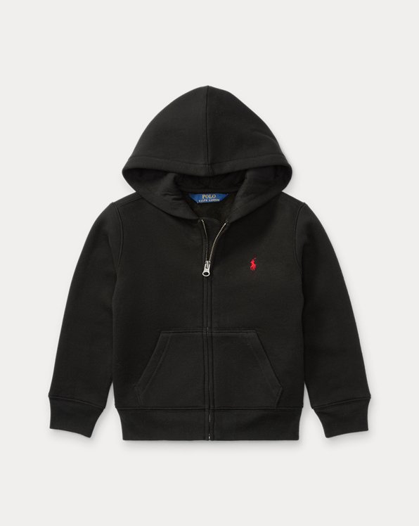Fleece hoodie van katoenmix
