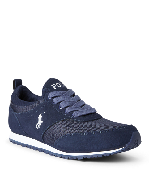 Baskets de Luxe Homme Baskets en Cuir & en Daim Ralph Lauren FR