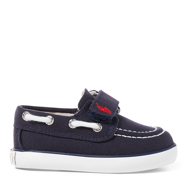 ralph lauren canvas boat shoes
