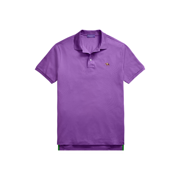 Polo coupe ajustée en piqué