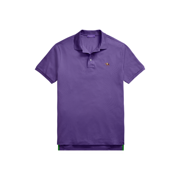 Polo coupe ajustée en piqué