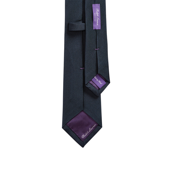Purple Label Zijden faille stropdas 2