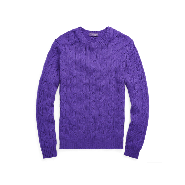 Men's Purple Sweaters, Cardigans, & Pullovers | Ralph Lauren