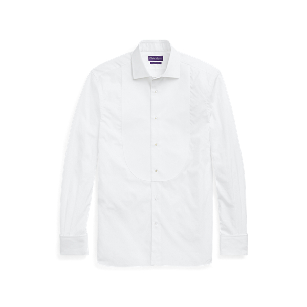 Chemise de smoking en popeline