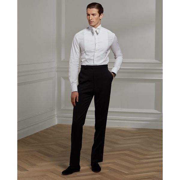 Purple Label Poplin overhemd met vleugelkraag 3