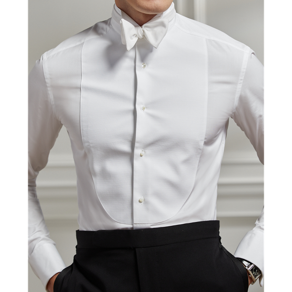 Purple Label Poplin overhemd met vleugelkraag 6