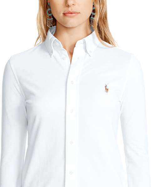 Polo Ralph Lauren Knit Cotton Oxford Shirt 5