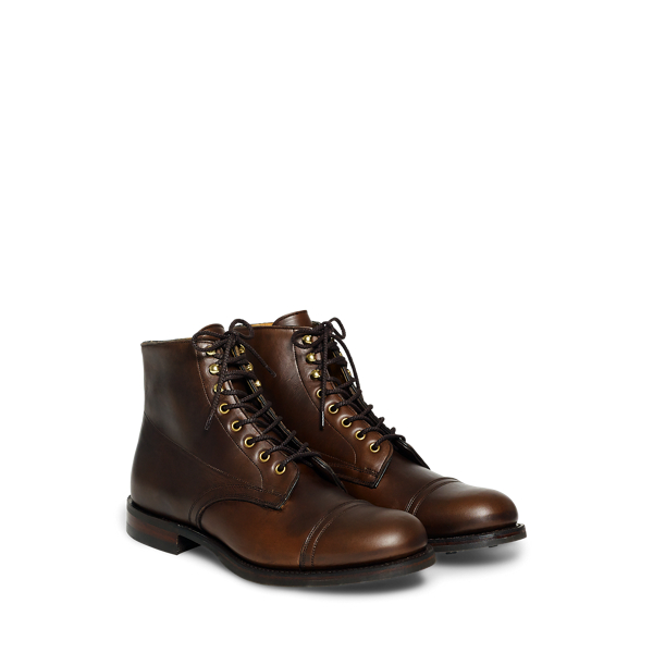RRL Leren hoge schoen 2