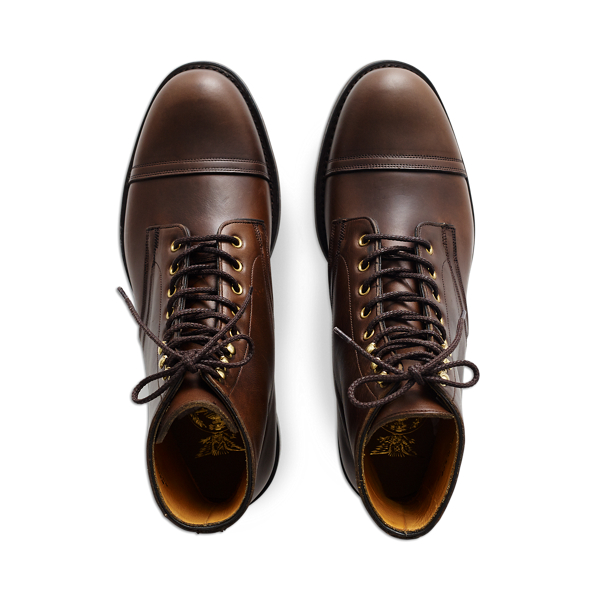 RRL Leren hoge schoen 3
