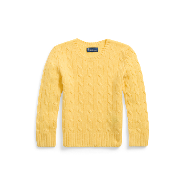 Le pull en cachemire torsadé iconique