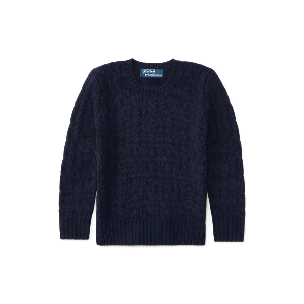 Cable-Knit Cashmere Sweater