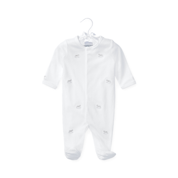 Grenouillère motif de chevaux coton