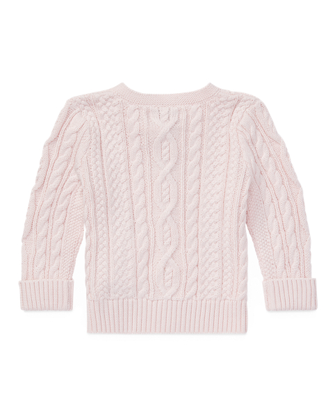 AranKnit Cotton Cardigan