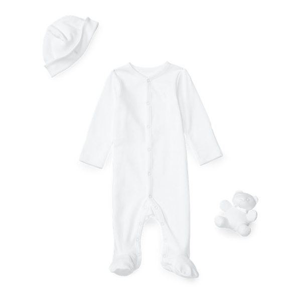 ralph lauren unisex baby gift set