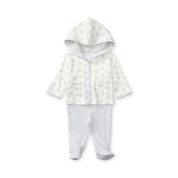 polo hoodie and pants set