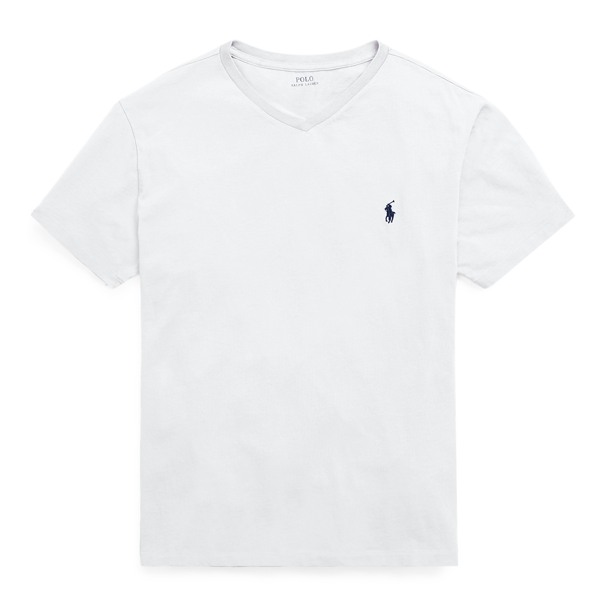 Men's Cotton Jersey Polo V-Neck T-Shirt | Ralph Lauren
