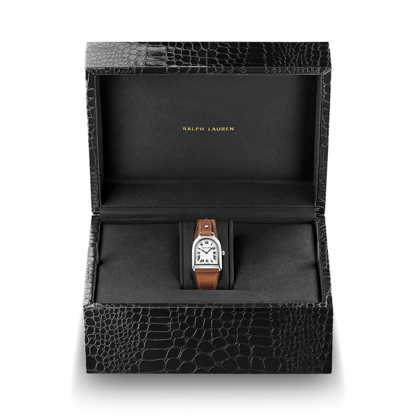 The Stirrup Collection Petite stalen horloge 5